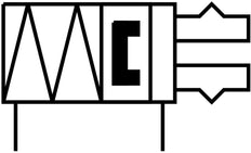 Festo Pinza Paralela 2.5mm Carrera - Tamaño 12 Doble Efecto - 187868