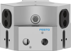 Festo Pinza De Tres Dedos 8mm Carrera - Tamaño 50 Doble Efecto - 1163043