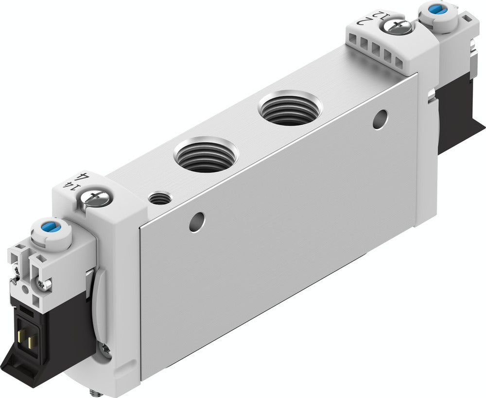 Festo 5/3 Pressurized Air Solenoid Valve G1/4 1000l/min - 574442