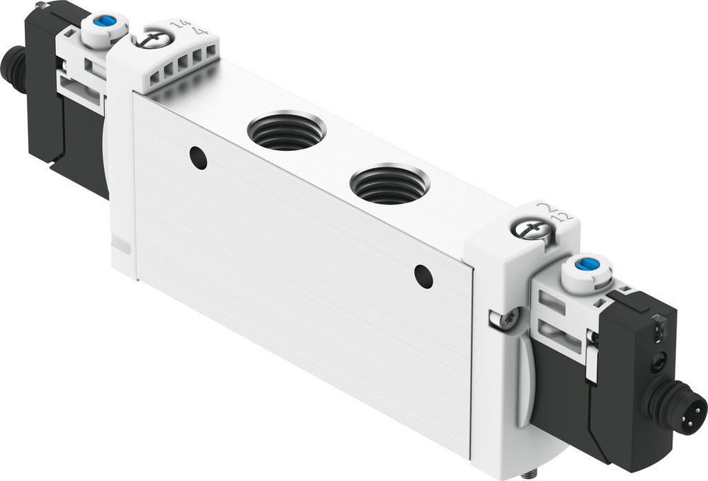 Festo 2x3/2 NO Monostable Válvula Solenoide De Aire G1/4 990L/Min - 8031529