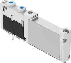 Festo 2x3/2 NO/NC Monostable Válvula Solenoide De Aire Brida 150l/min - 573412