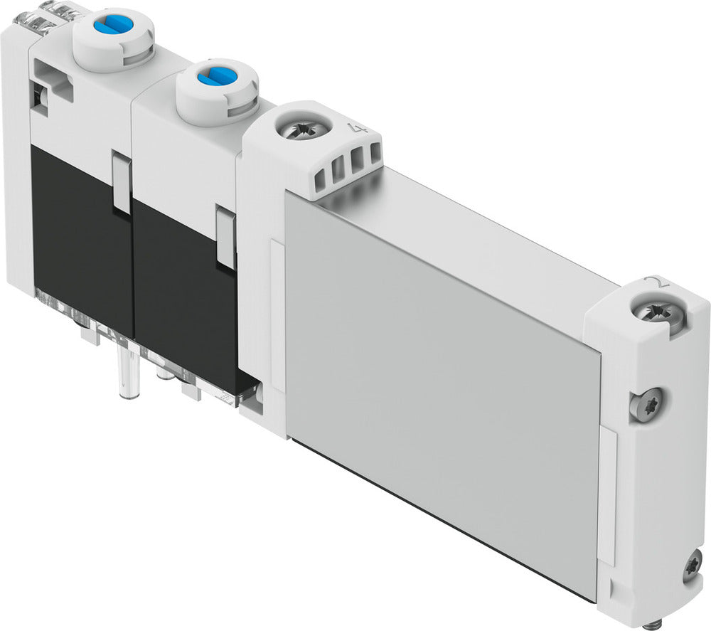 Festo 2x3/2 NO Monostable Válvula Solenoide Aire Brida 130l/min - 573414