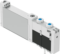 Festo 2x3/2 NC Monostable Válvula Solenoide De Aire Brida 150l/min - 573410