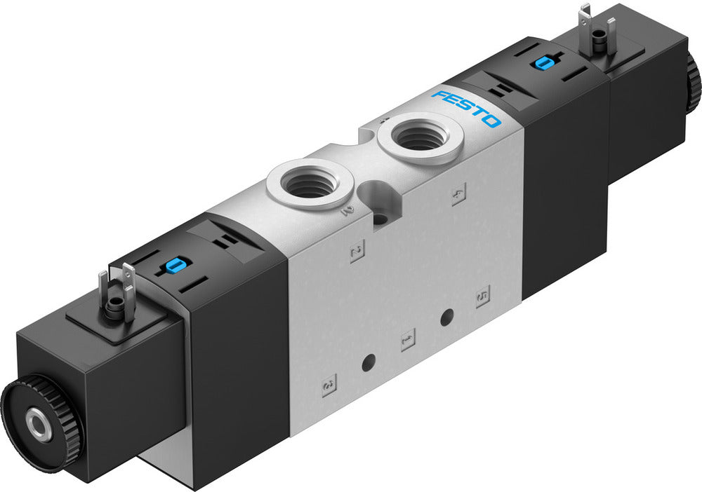 Festo 5/3 NC Air Solenoid Valve G3/8 2000l/min - 575619