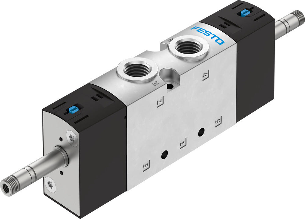 Festo 2x3/2 NO/NC Monostable Válvula Solenoide De Aire G3/8 1600l/min - 8036714