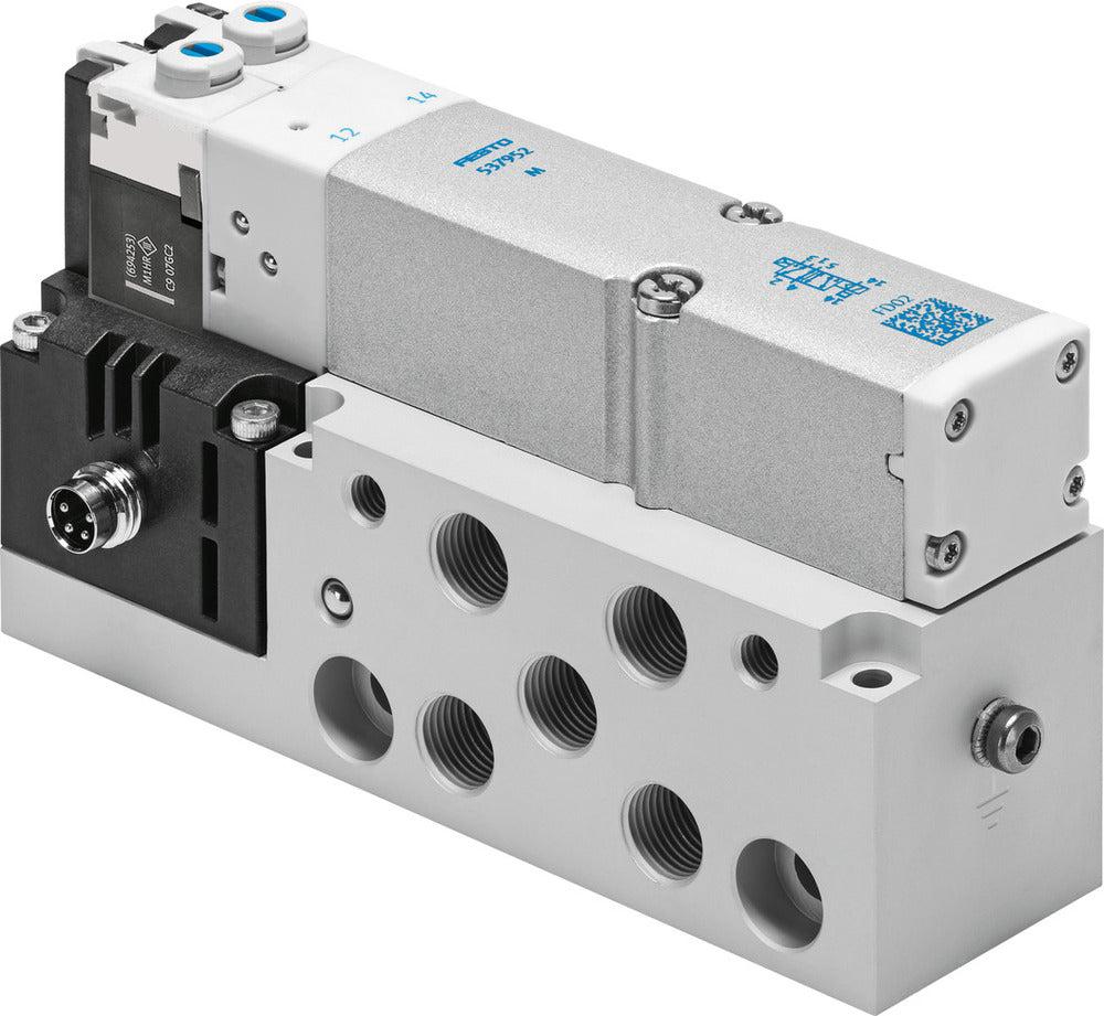 Festo 2x2/2 NC Monostable Air Solenoid Valve G1/8 650l/min - 545233