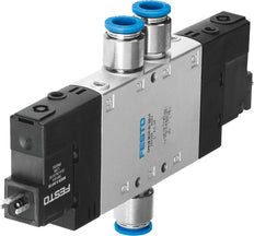 Festo 5/2 Bistable Válvula Solenoide De Aire QS-10 1000l/min - 163779