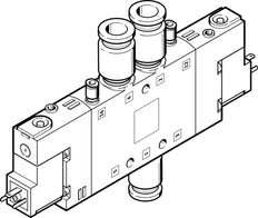 Festo 5/2 Bistable Válvula Solenoide De Aire QS-10 1000L/Min - 163783