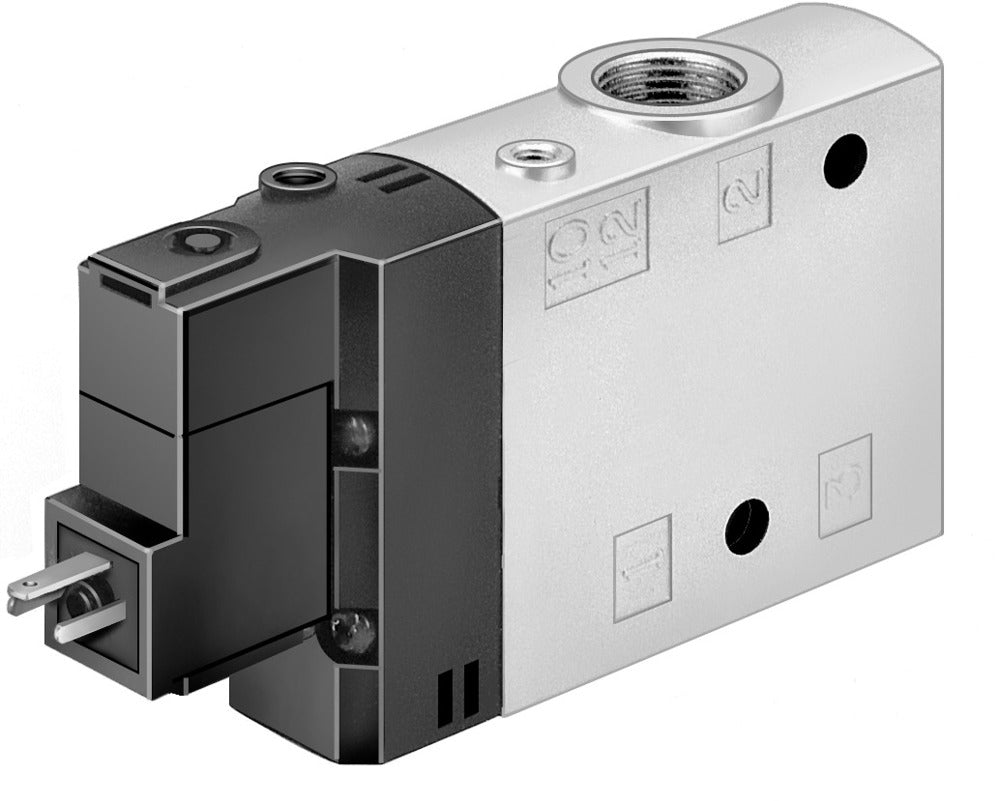 Festo 3/2 NO Monostable Válvula Solenoide De Aire G3/8 3000L/Min - 163164