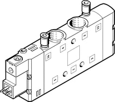 Festo 5/2 Monostable Air Solenoid Valve G3/8 2900l/min - 163814