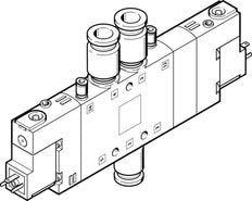 Festo 5/3 NC Air Solenoid Valve QS-10 1050l/min - 170296