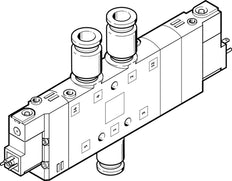 Festo 5/3 NC Air Solenoid Valve QS-12 1650l/min - 170313