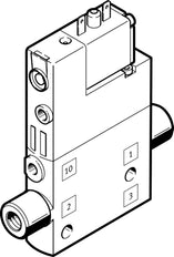 Festo 3/2 NO Monostable Válvula Solenoide De Aire M5 190L/Min - 196851