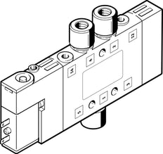 Festo 5/2 Monostable Air Solenoid Valve M5 180l/min - 196881