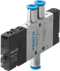 Festo 5/2 Monostable Válvula Solenoide De Aire QS-6 320L/Min - 196883