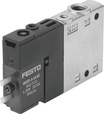 Festo 3/2 NC Monostable Válvula Solenoide De Aire M7 400L/Min - 196916
