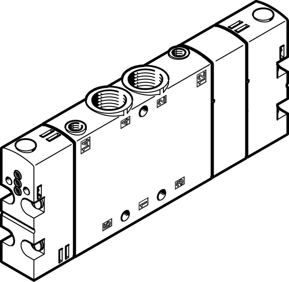 Festo 5/3 Pressurized Basic Valve G1/4 1300l/min - 550161