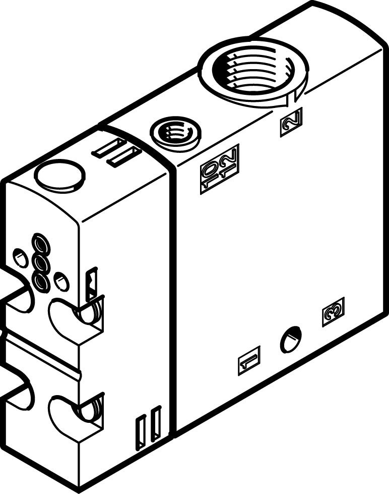 Festo 3/2 NO Monostable Válvula Básica G1/4 1700l/min - 550165