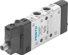 Festo 5/2 Monostable Válvula Solenoide De Aire G1/8 800L/Min - 550237