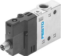 Festo 5/3 NC Válvula Solenoide De Aire G1/8 750L/Min - 550241
