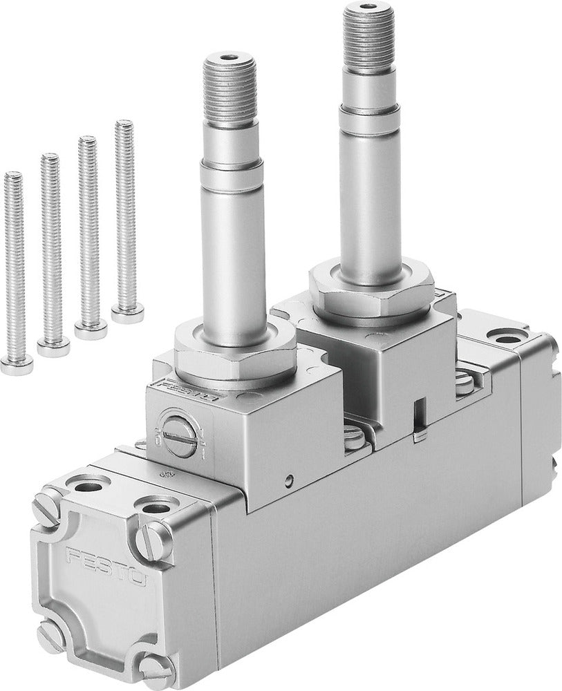 Festo 5/2 Bistable Válvula Solenoide De Aire Placa Base 1.5 - 10bar/22 - 145psi - 6112