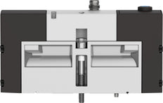 Festo 5/2 Monostable Air Solenoid Valve Size 26mm ISO 15407-1 1100l/min - 534535