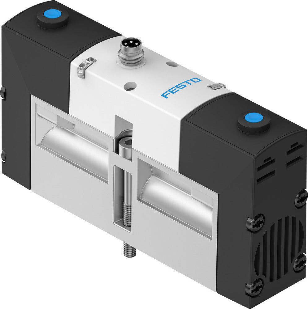Festo 2x3/2 NC Monostable Air Solenoid Valve Size 26mm ISO 15407-1 900l/min - 534522