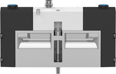 Festo 5/3 Válvula Solenoide De Aire A Presión Tamaño 26mm ISO 15407-1 1000l/min - 534531