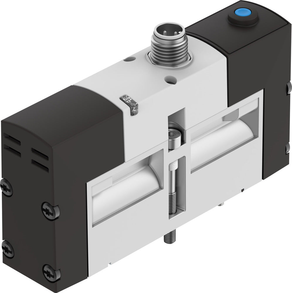 Festo 5/2 Monostable Air Solenoid Valve Size 26mm ISO 15407-1 1100l/min - 534556