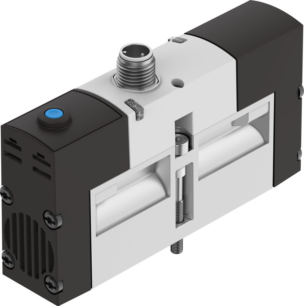 Festo 5/2 Monostable Válvula Solenoide De Aire Tamaño 26mm ISO 15407-1 1100l/min - 534556