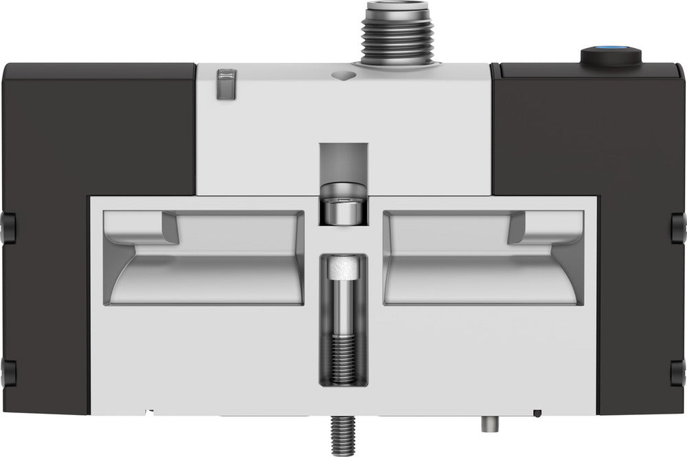 Festo 5/2 Monostable Válvula Solenoide De Aire Tamaño 26mm ISO 15407-1 1100l/min - 534556