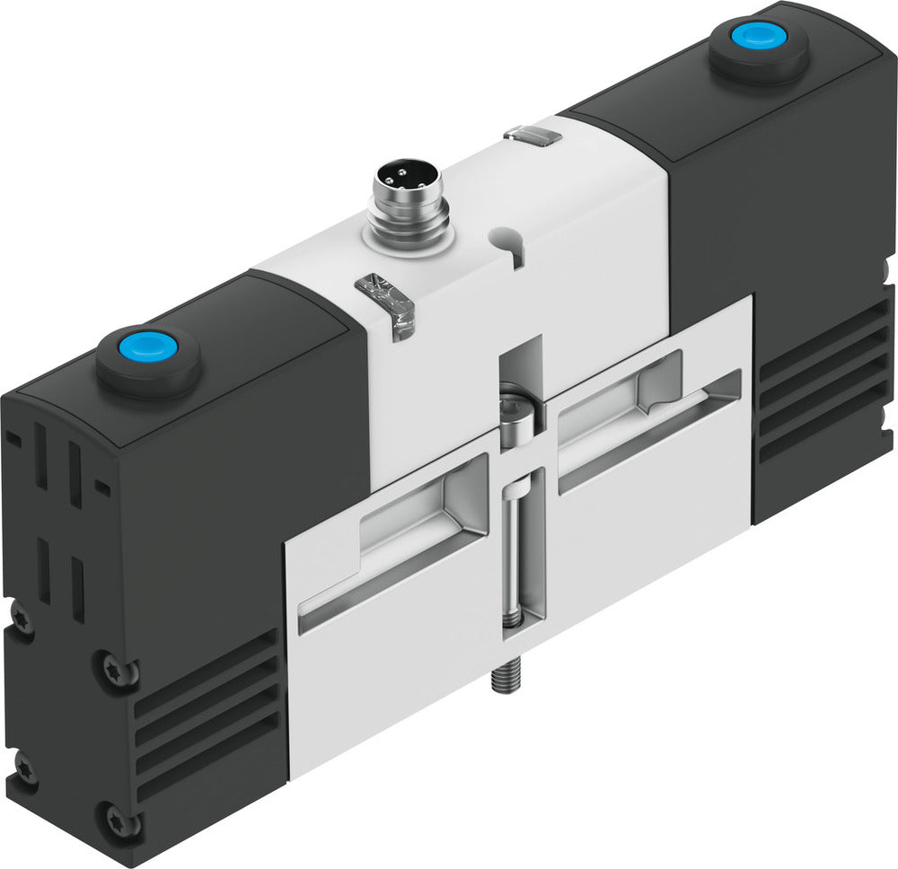 Festo 2x3/2 NO Monostable Air Solenoid Valve Size 18mm ISO 15407-1 Size 02 VDMA 24563 400l/min - 534772