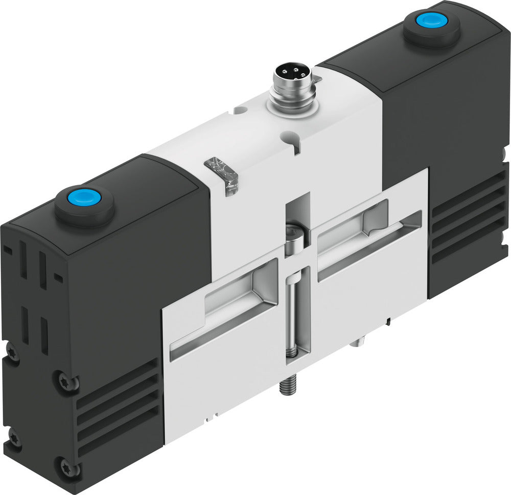 Festo 2x3/2 NC Monostable Air Solenoid Valve Size 18mm ISO 15407-1 Size 02 VDMA 24563 400l/min - 534771