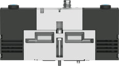 Festo 2x3/2 NC Monostable Air Solenoid Valve Size 18mm ISO 15407-1 Size 02 VDMA 24563 400l/min - 534771