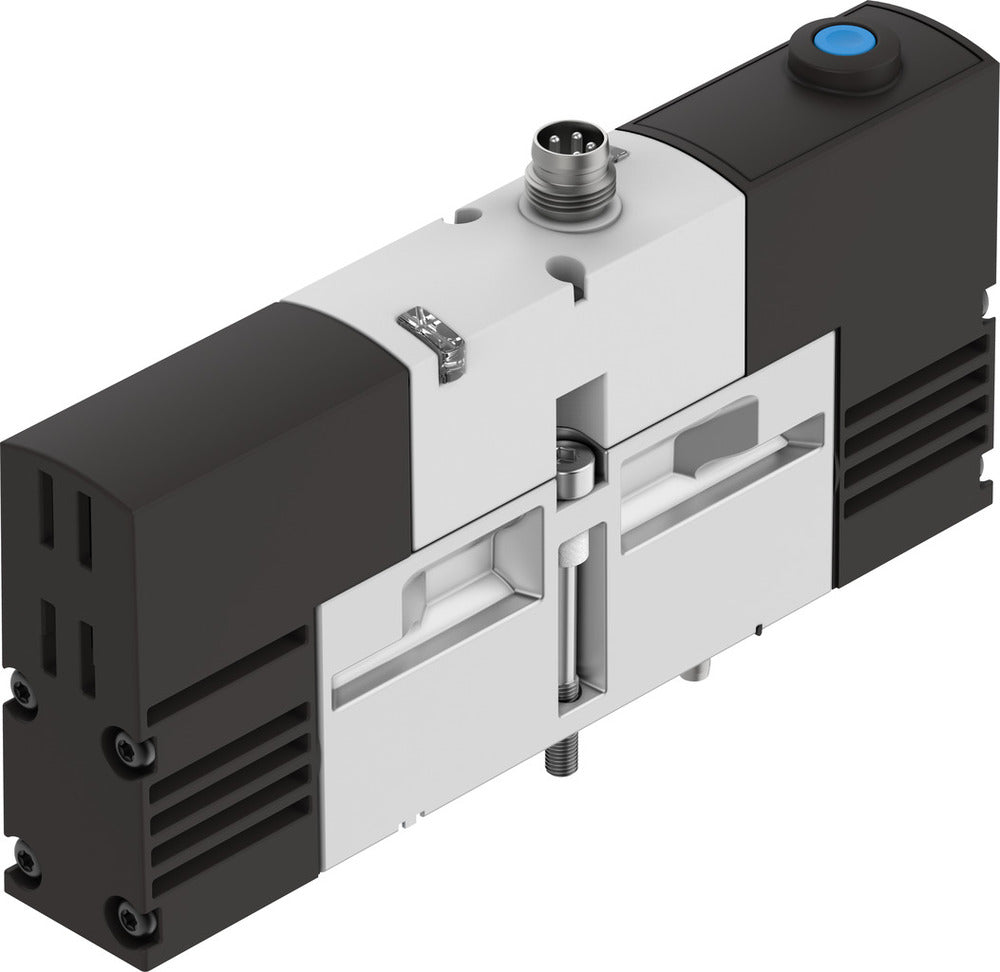 Festo 5/2 Monostable Air Solenoid Valve Size 18mm ISO 15407-1 Size 02 VDMA 24563 550l/min - 534774