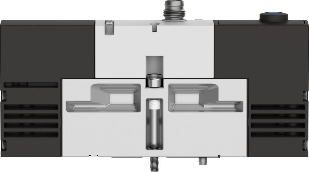 Festo 5/2 Monostable Air Solenoid Valve Size 18mm ISO 15407-1 Size 02 VDMA 24563 550l/min - 534775