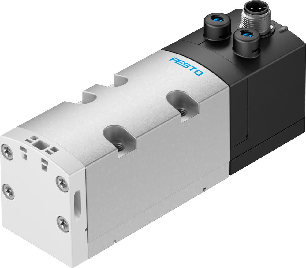 Festo 5/3 Válvula Solenoide De Aire Exhausto Tamaño 1 ISO 5599-1 G1/4 1300l/min - 561377