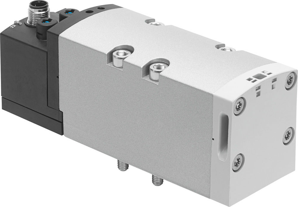 Festo 5/3 Válvula Solenoide De Aire A Presión Tamaño 2 ISO 5599-1 G3/8 2700l/min - 566999