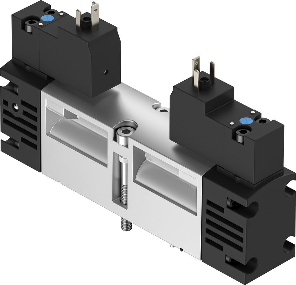 Festo 5/3 NC Air Solenoid Valve Size 18mm ISO 15407-1 450l/min - 547187