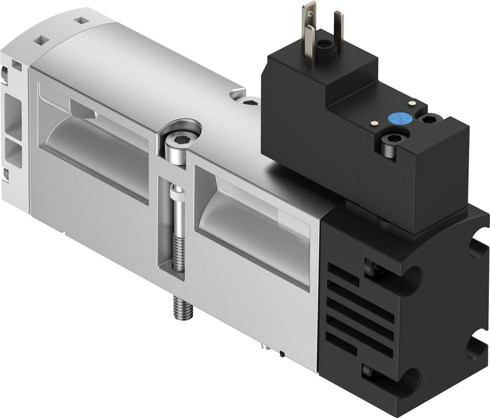 Festo 5/2 Monostable Air Solenoid Valve Size 26mm ISO 15407-1 1100l/min - 547220