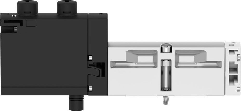 Festo 5/3 Pressurized/Exhausted Air Solenoid Valve Size 18mm ISO 15407-2 380l/min - 8039185