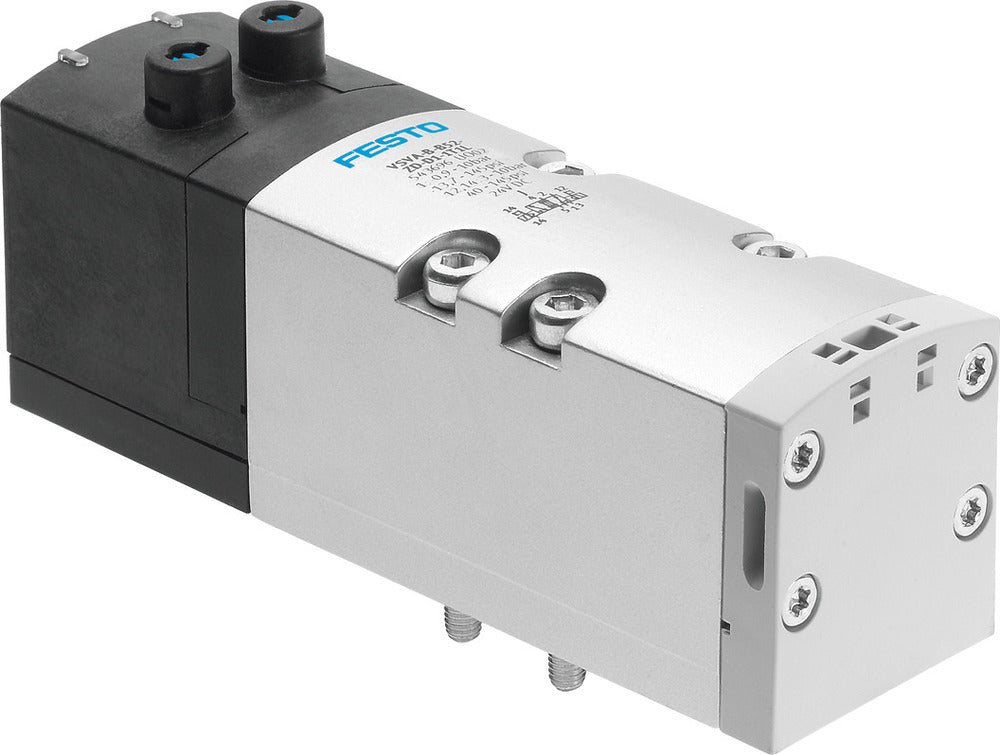 Festo 2x3/2 NO/NC Monostable Air Solenoid Valve Size 1 ISO 5599-2 1200l/min - 543695