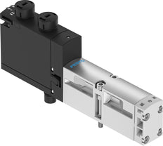 Festo 2x2/2 NC Monostable Air Solenoid Valve Size 18mm ISO 15407-2 500l/min - 8033475