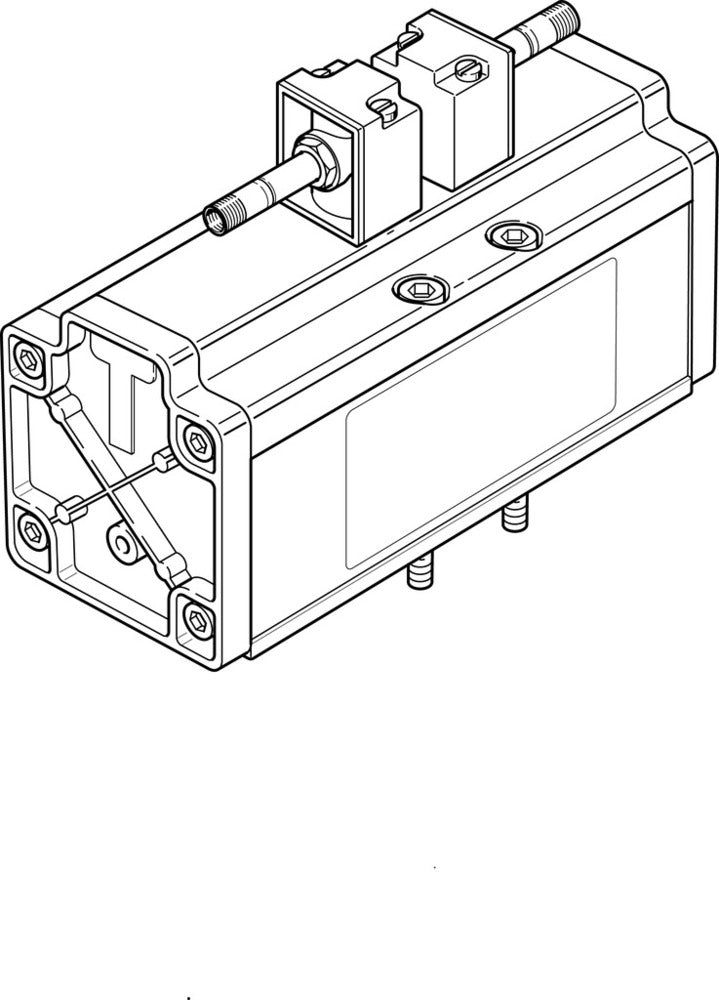 Festo 5/2 Bistable Air Solenoid Valve Size 4 ISO 5599-1 6000l/min - 14545