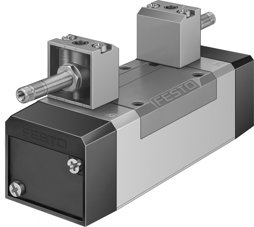 Festo 5/3 Exhausted Air Solenoid Valve Size 2 ISO 5599-1 2300l/min - 151025