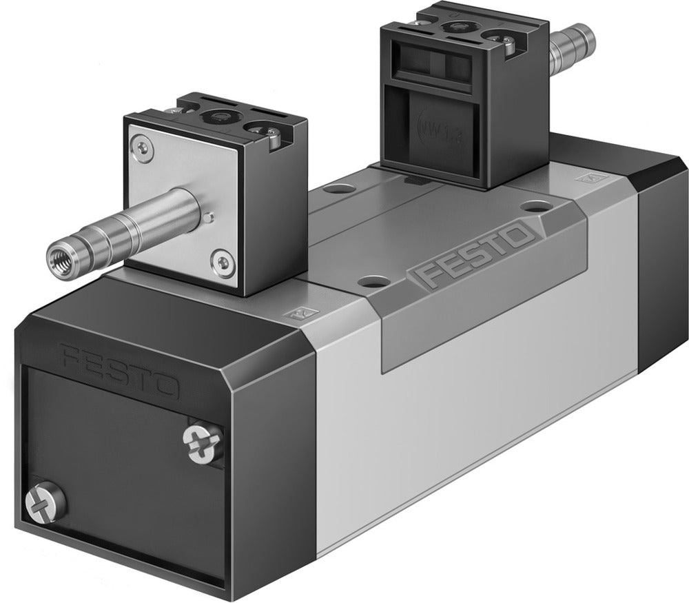 Festo 5/3 NC Air Solenoid Valve Size 1 ISO 5599-1 1200l/min - 159680