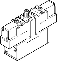 Festo 5/2 Bistable dominant Air Solenoid Valve Size 3 ISO 5599-1 4500l/min - 184510