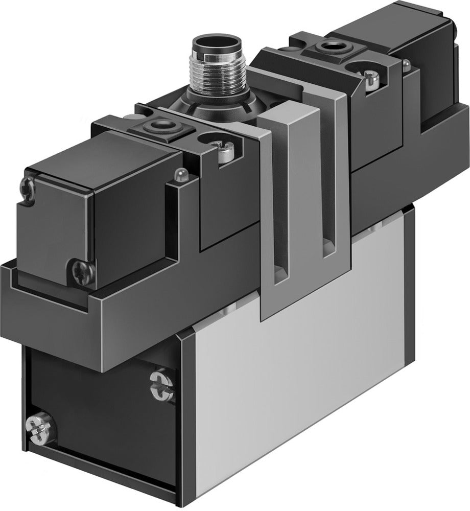 Festo 5/3 Válvula Solenoide De Aire A Presión Tamaño 3 ISO 5599-1 4000l/min - 184513