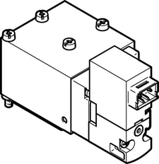 Festo 5/2 Monostable Air Solenoid Valve Sub-base 180l/min 2 - 8bar/2 - 116psi - 560713