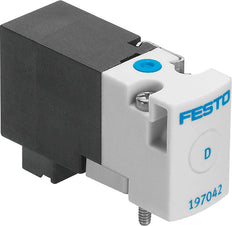 Festo 3/2 NO Monostable Válvula Solenoide De Aire Placa Base 10l/min 0 - 6bar/0 - 87psi - 197026